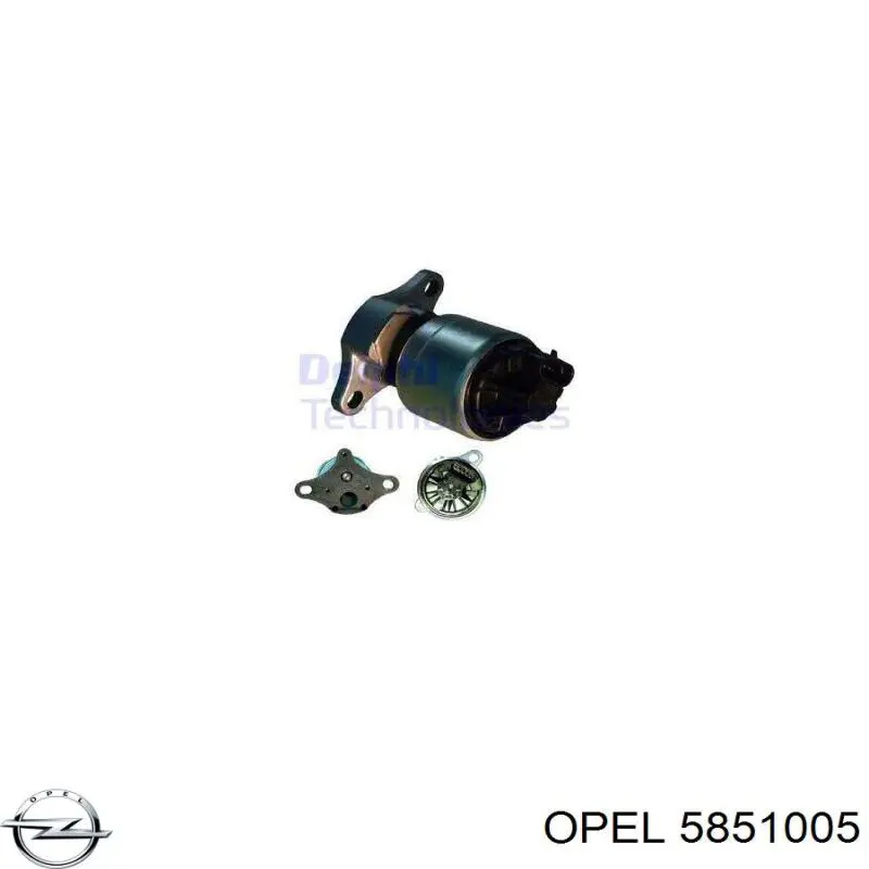 Купить 5851005 Opel Клапан EGR системы рециркуляции отработавших газов