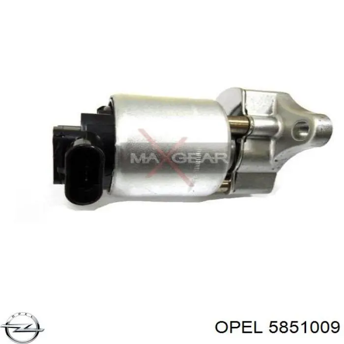 5851009 Opel клапан егр