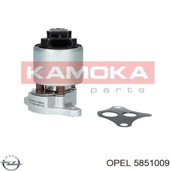 Купить 5851009 Opel Клапан EGR системы рециркуляции отработавших газов