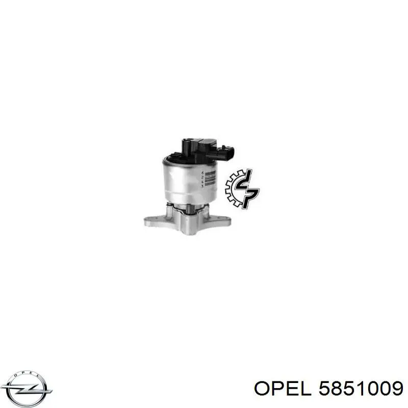 Клапан ЕГР 5851009 Opel
