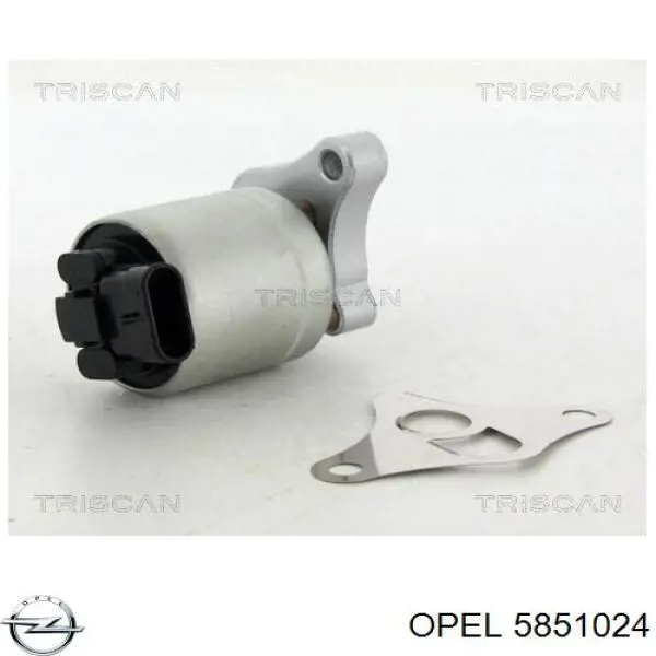 Приборы управления системы рециркуляции Opel 5851024 цена, от 40.74 USD