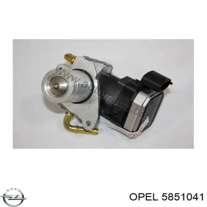 Приборы управления системы рециркуляции Opel 5851041 цена, от 123.69 USD