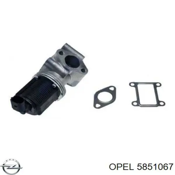5851067 Opel клапан егр
