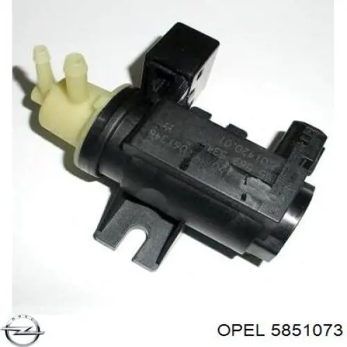 Клапан преобразователь давления наддува (соленоид)  Opel 5851073