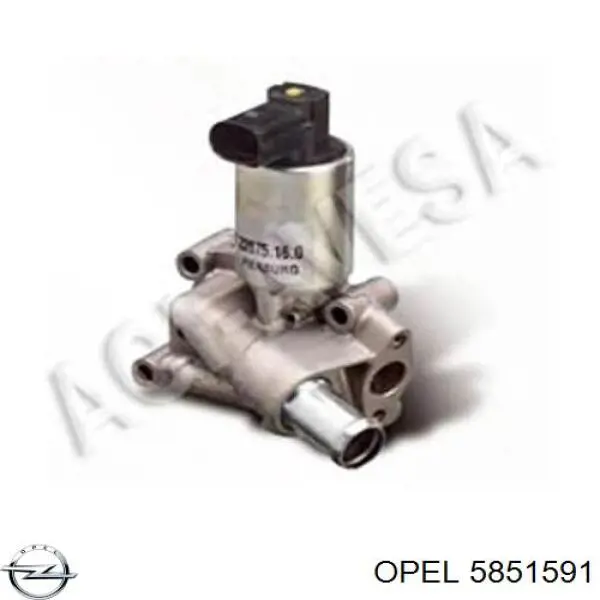 5851591 Opel клапан егр