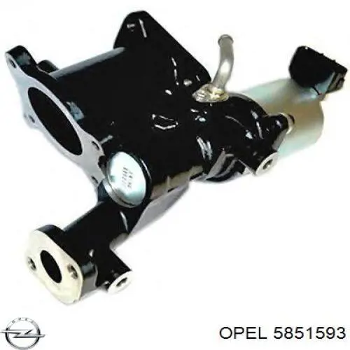 5851593 Opel Клапан рециркуляции отработавших газов EGR