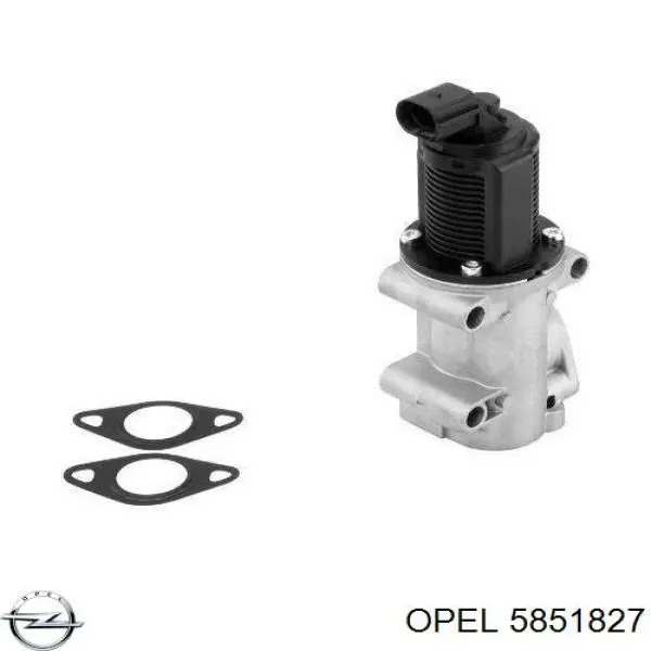 Купить 5851827 Opel Клапан EGR системы рециркуляции отработавших газов