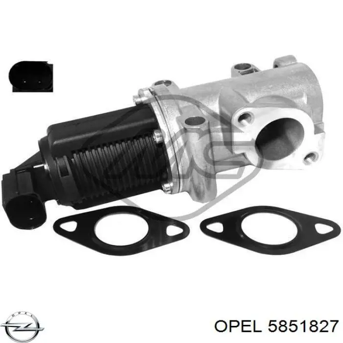 Клапан ЕГР 5851827 Opel