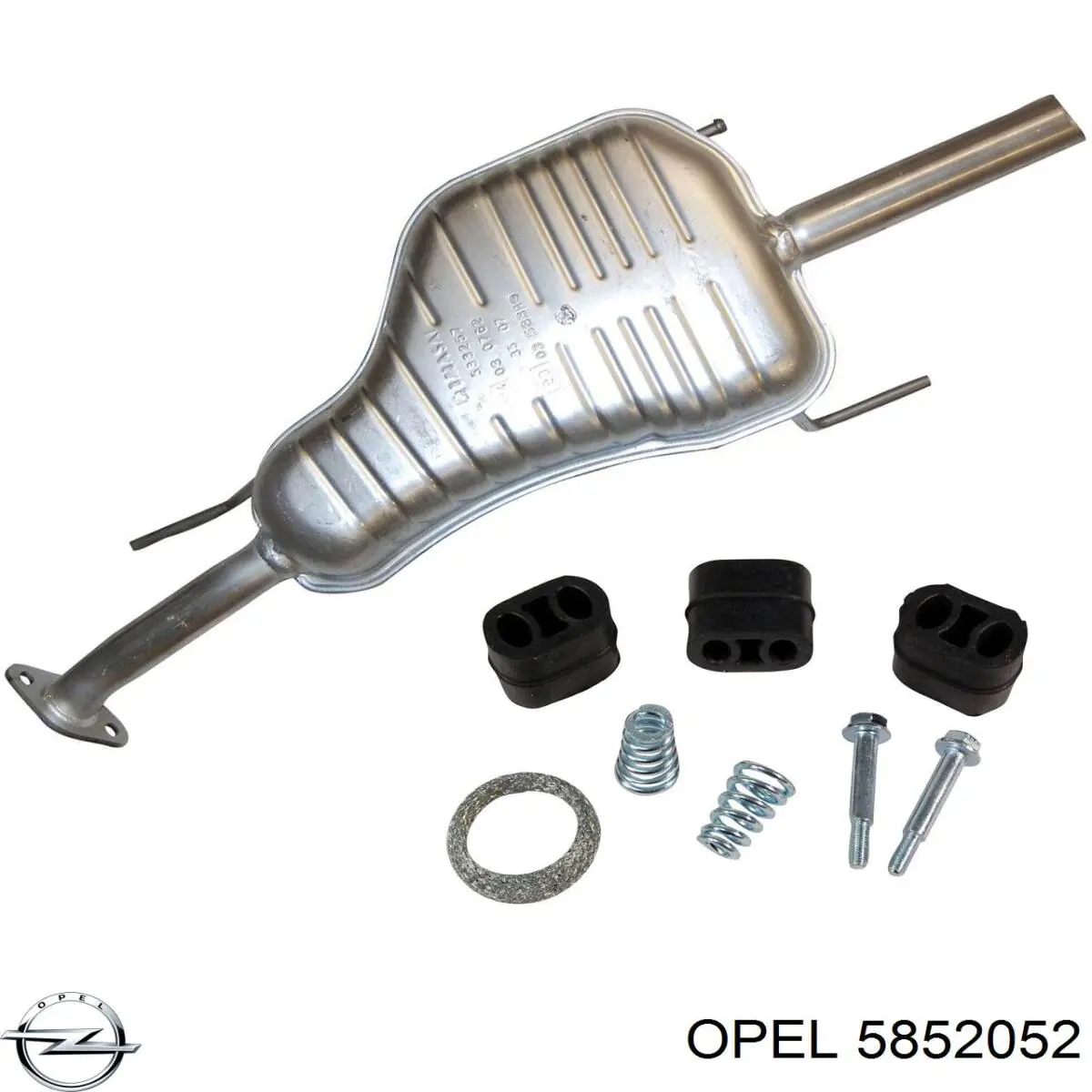 Глушитель задний 5852052 Opel