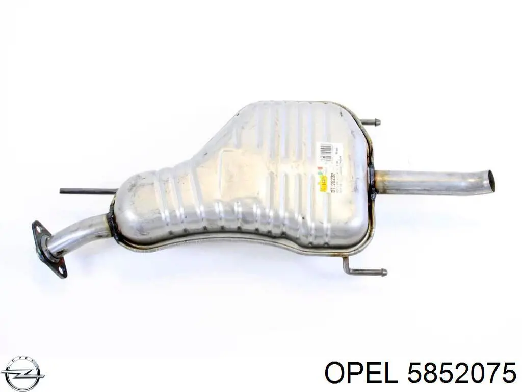 Выхлоп задний Opel 5852075 цена, от 80.53 USD