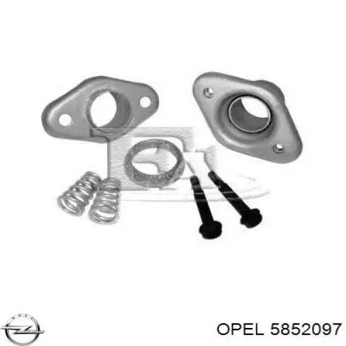 Выхлоп задний Opel 5852097 цена, от 78.73 USD