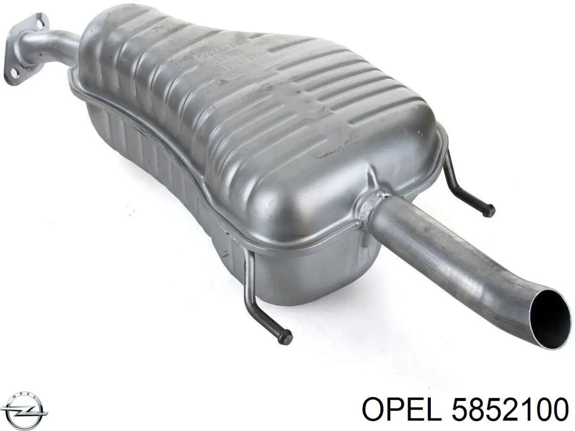 Купить 5852100 Opel Глушитель задний