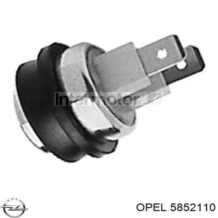 Купить 5852110 Opel Выхлоп центральный