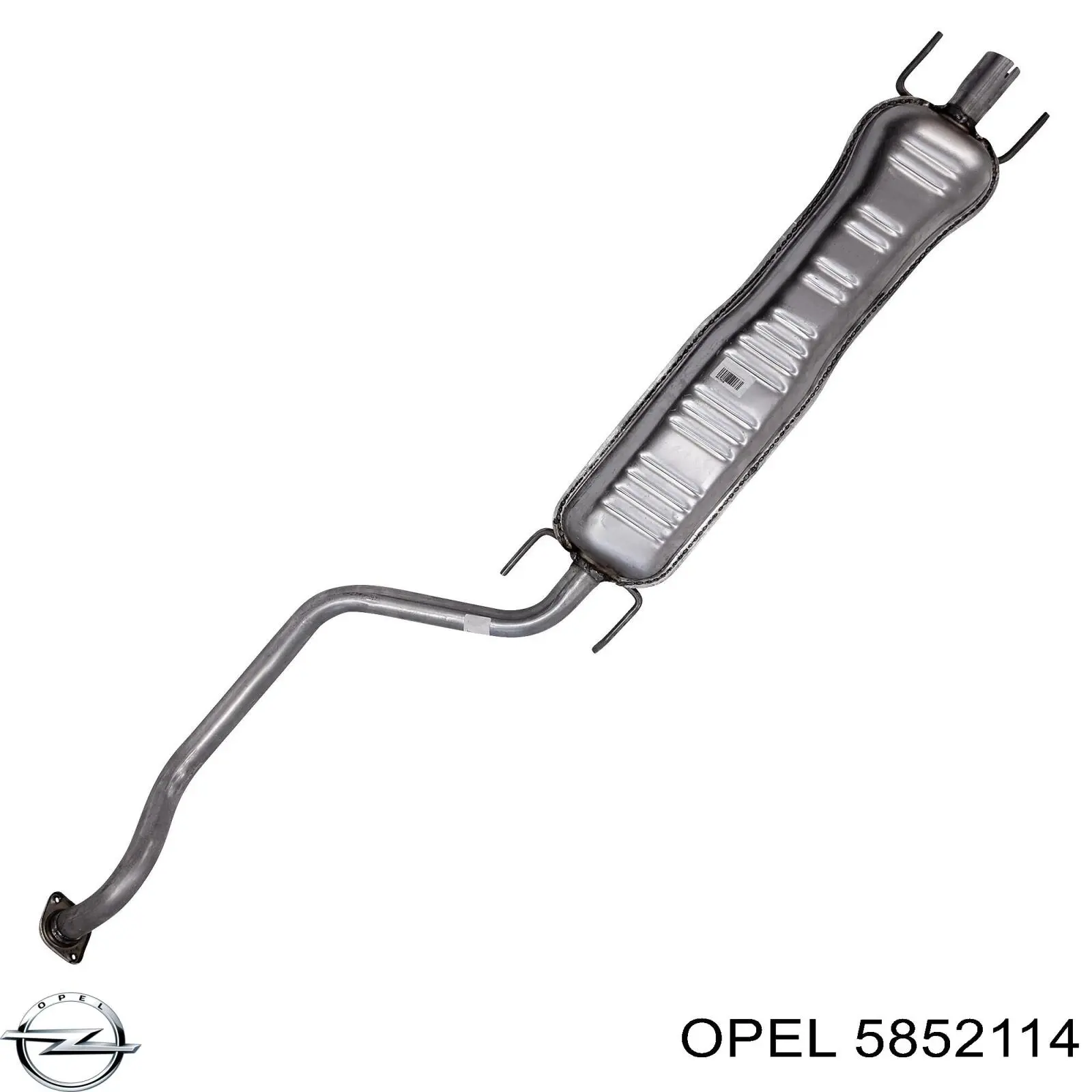 Купить 5852114 Opel Выхлоп центральный