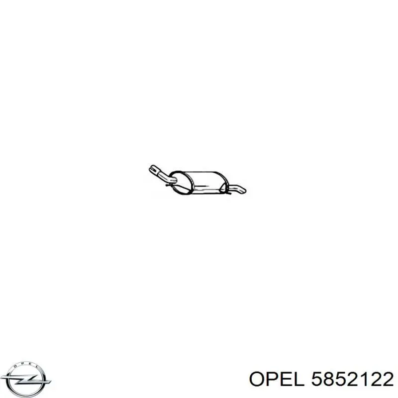  5852122 Opel