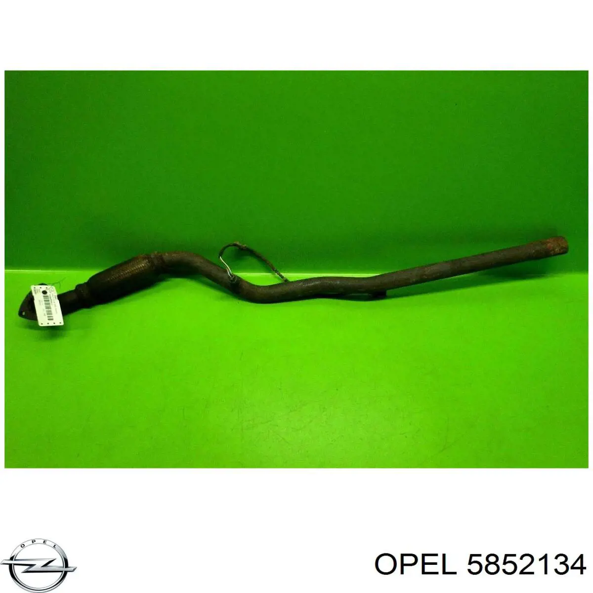 Глушитель, передняя часть Opel 5852134 цена, от 64.40 USD
