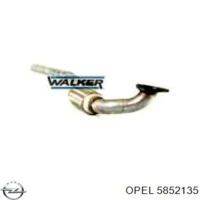 Глушитель, передняя часть Opel 5852135 цена, от 35.20 USD