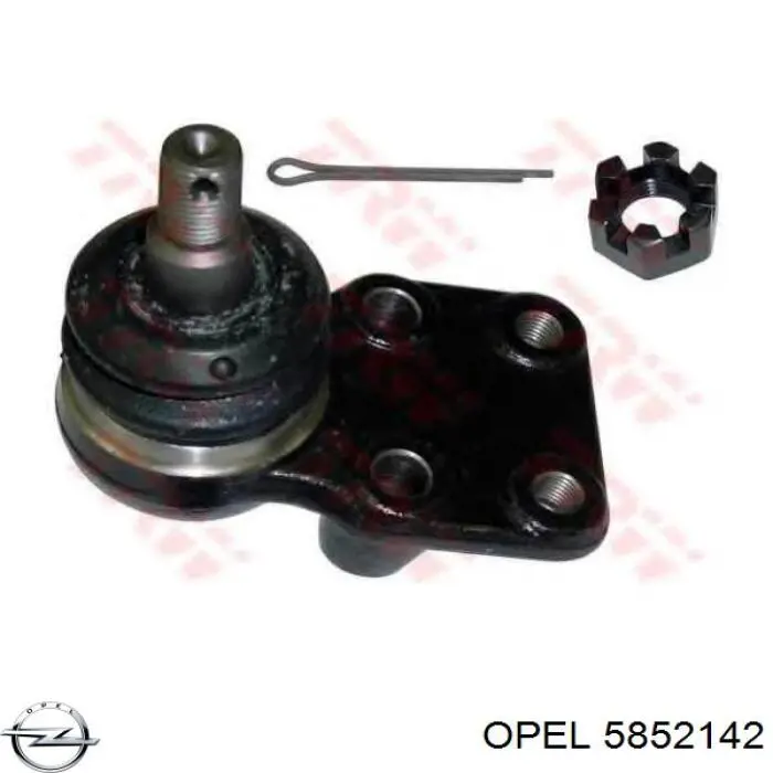 Глушитель задний 5852142 Opel