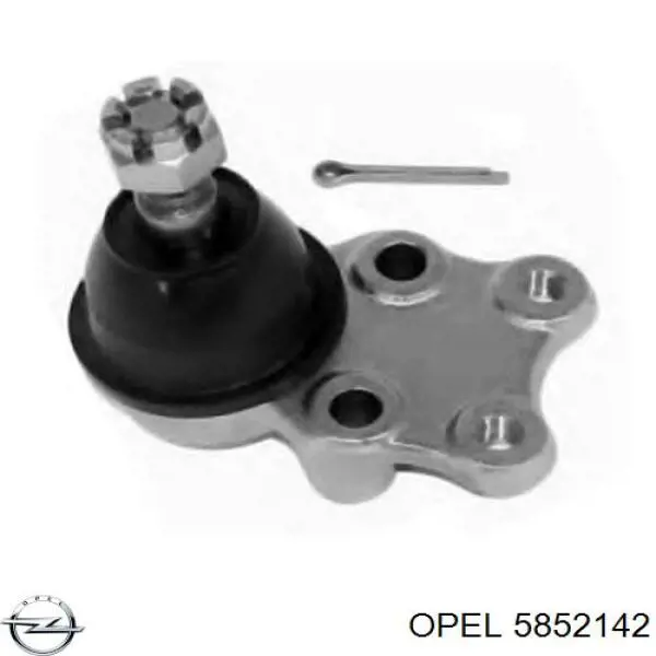 Купить 5852142 Opel Глушитель задний