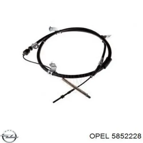 Глушитель задний 5852228 Opel