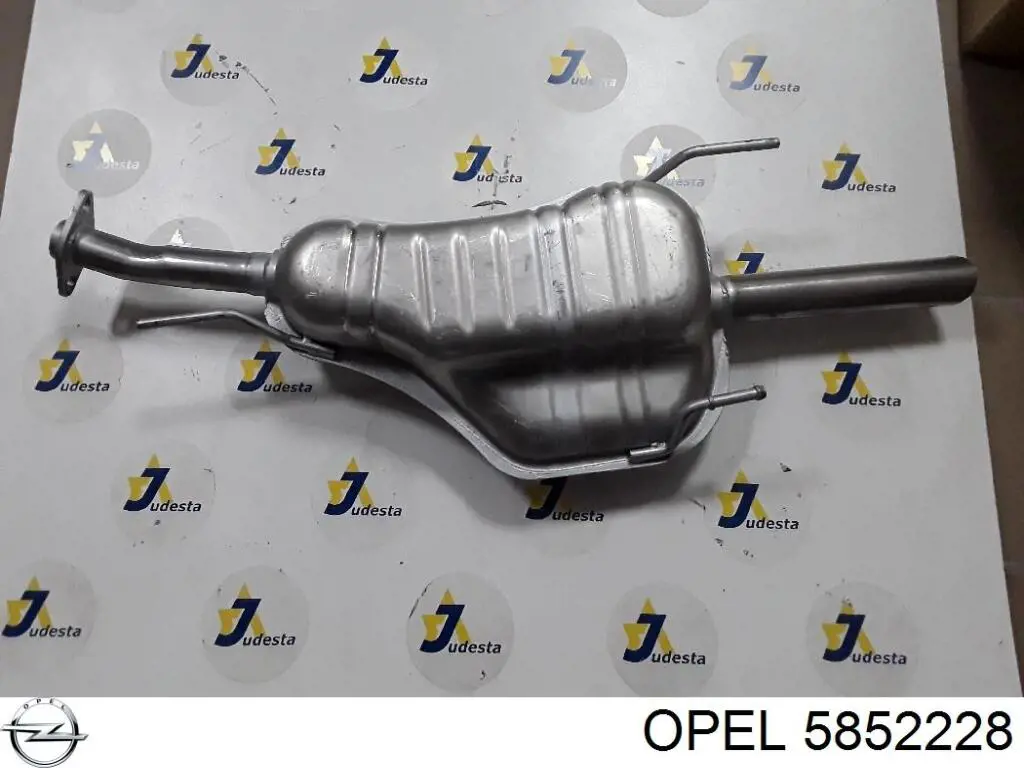 Купить 5852228 Opel Глушитель задний