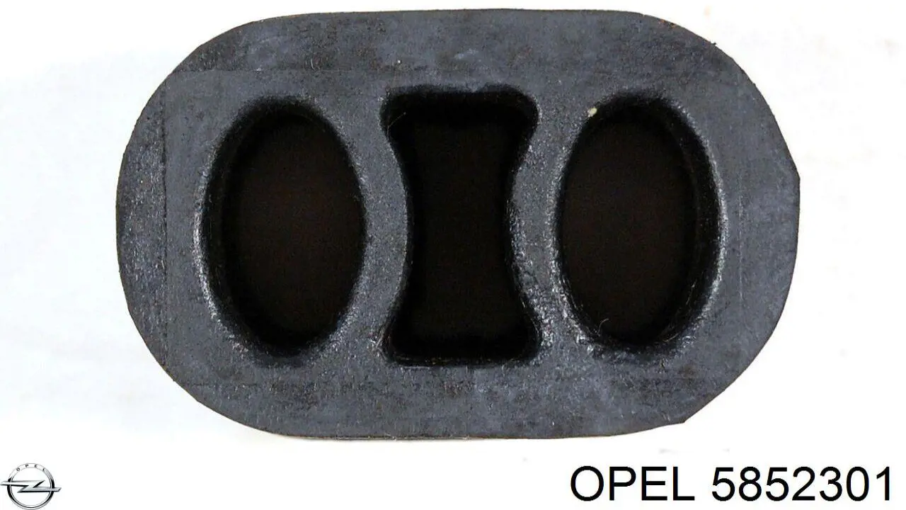 Глушитель задний 5852301 Opel