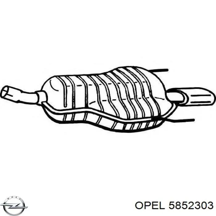  5852303 Opel