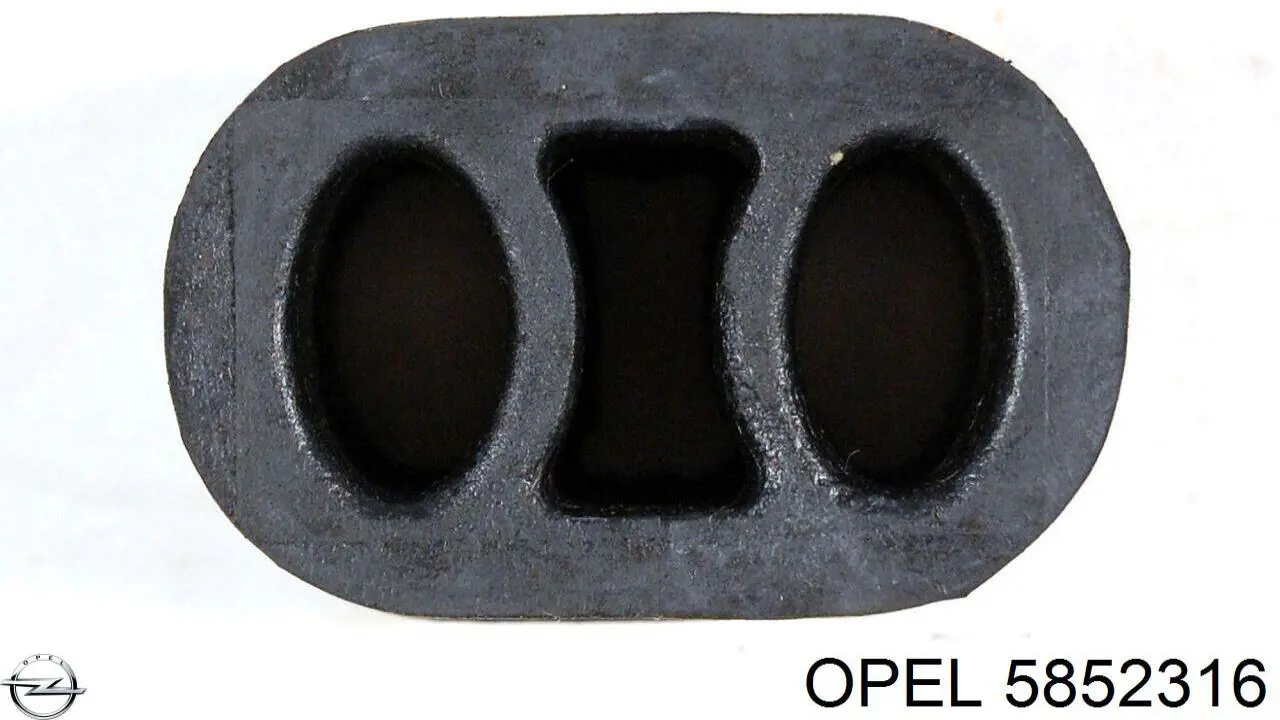 Выхлоп задний Opel 5852316 цена, от 88.39 USD
