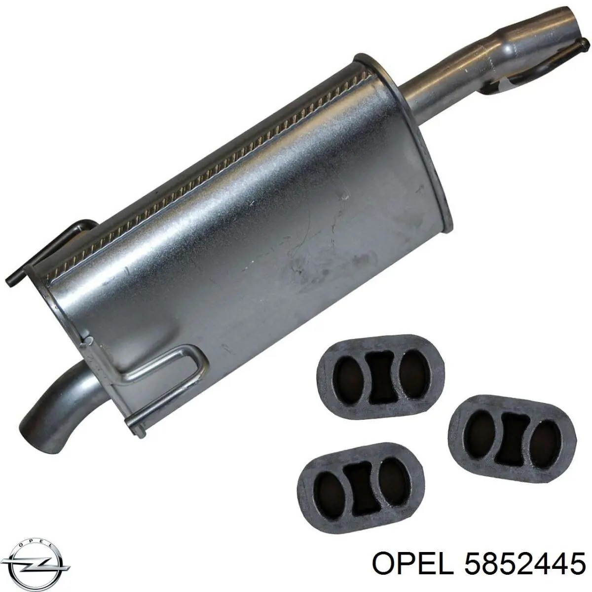 Выхлоп задний Opel 5852445 цена, от 44.61 USD