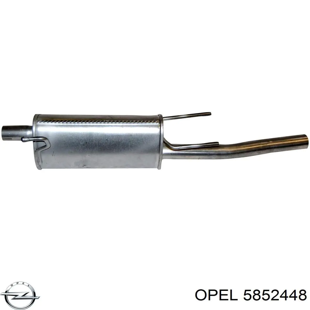 Выхлоп задний Opel 5852448 цена, от 47.02 USD