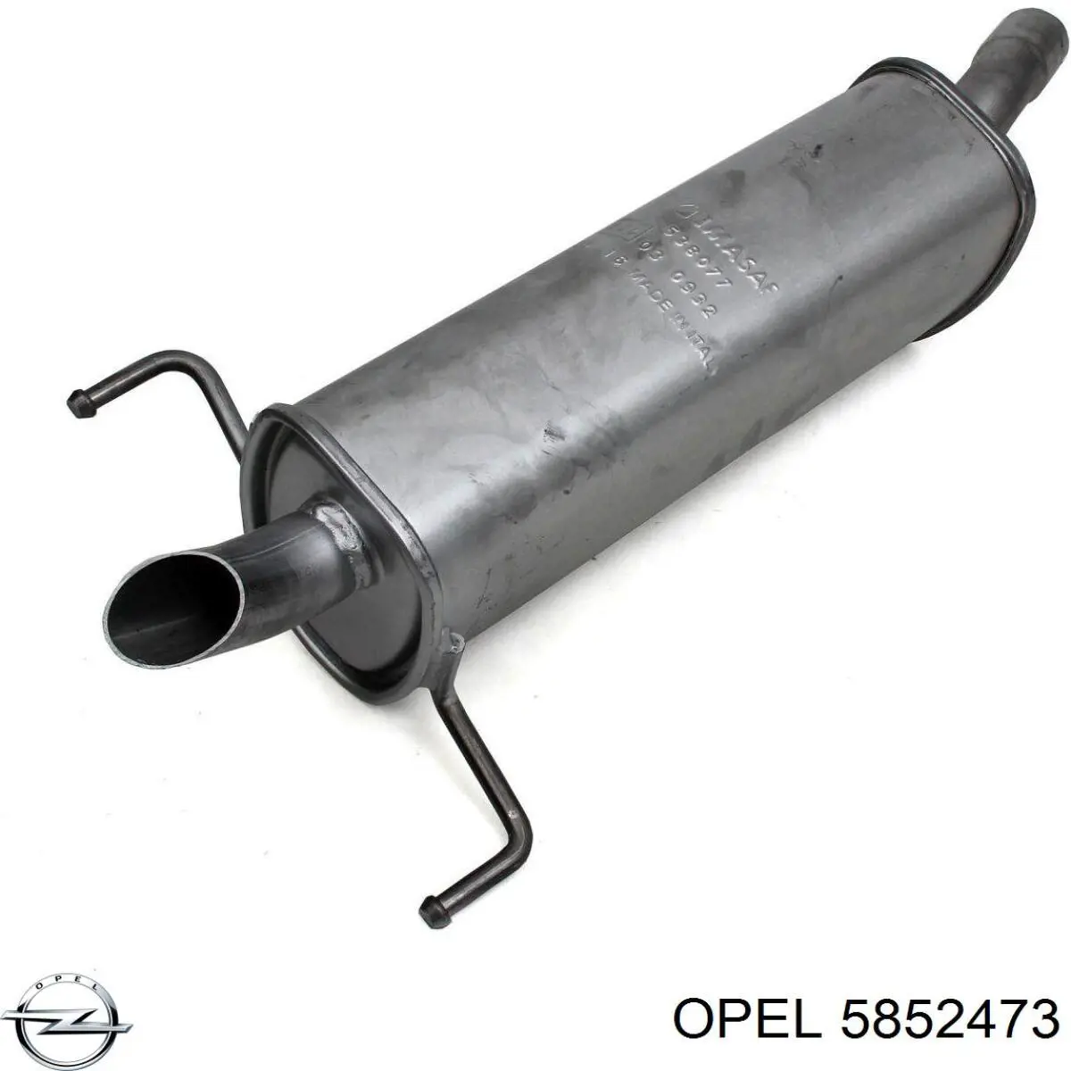 Выхлоп задний Opel 5852473 цена, от 31.36 USD
