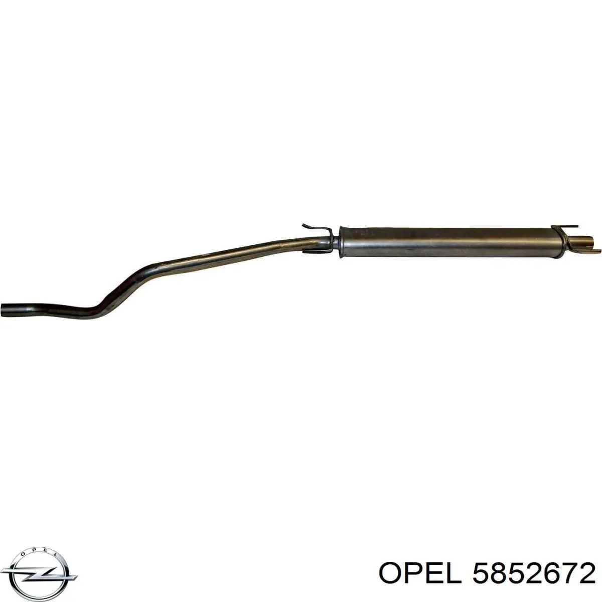 Купить 5852672 Opel Выхлоп центральный
