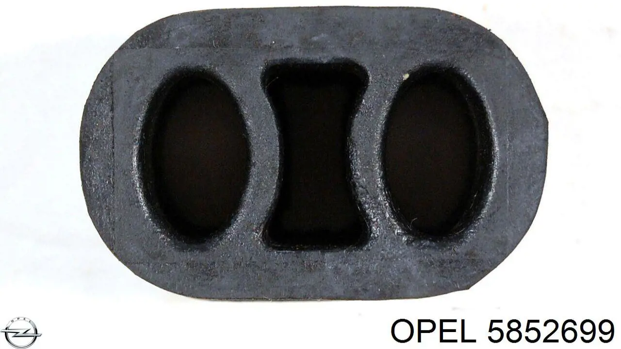 Глушитель, центральная часть Opel 5852699 цена, от 53.95 USD