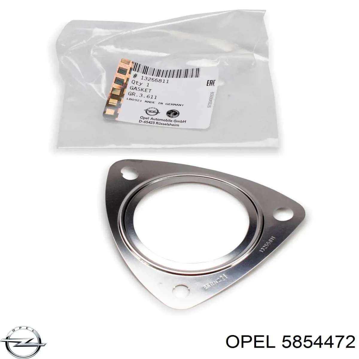 Прокладка катализатора задняя Opel 5854472 цена, от 4.68 USD