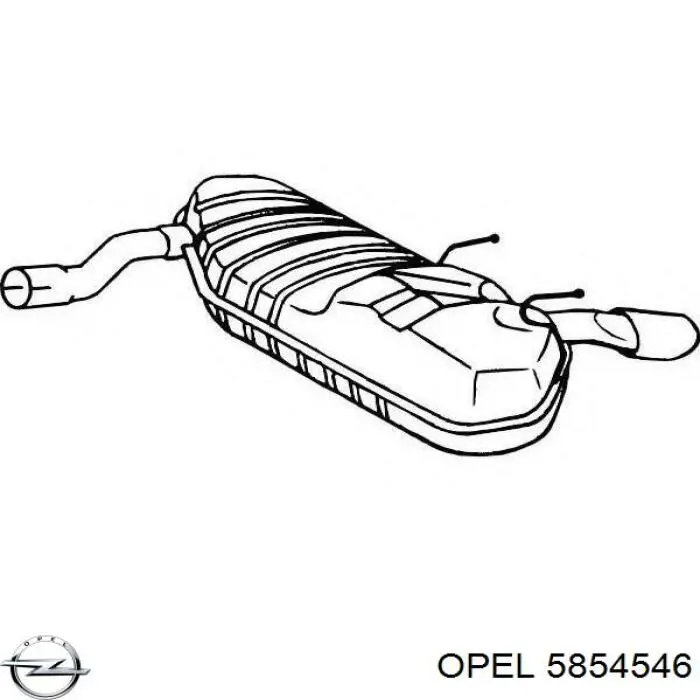  5854546 Opel