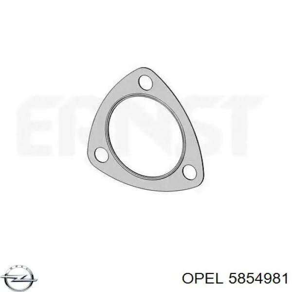 Купить 55187592 Opel Уплотнитель приемной трубы глушителя