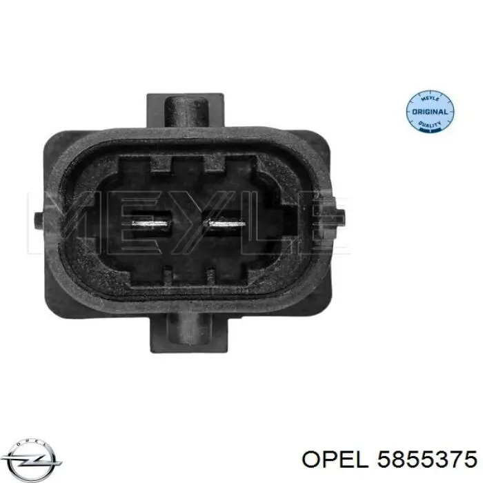5855375 Opel датчик температуры отработавших газов (ог, после катализатора)