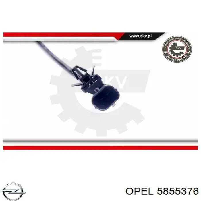 Купить 5855376 Opel Датчик температуры отработавших газов (ОГ), после сажевого фильтра