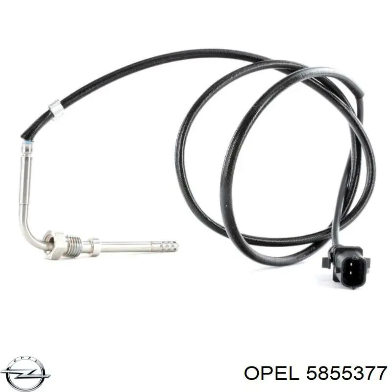 Датчик температуры отработавших газов (ОГ), после катализатора Opel 5855377 цена, от 50.84 USD