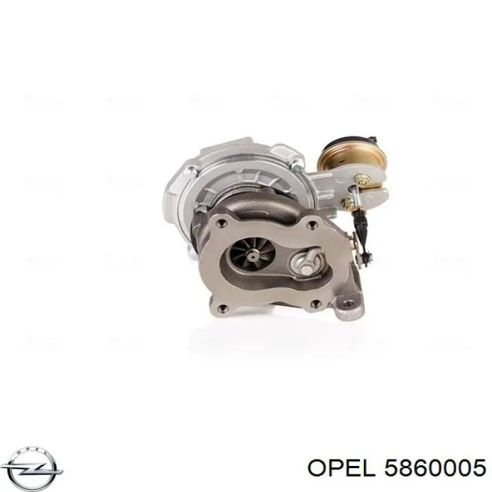 Турбонагнетатель Opel 5860005 цена, от 265.35 USD
