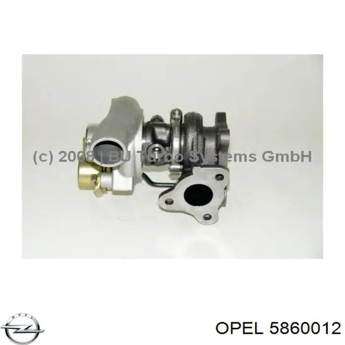 Турбина 5860012 Opel