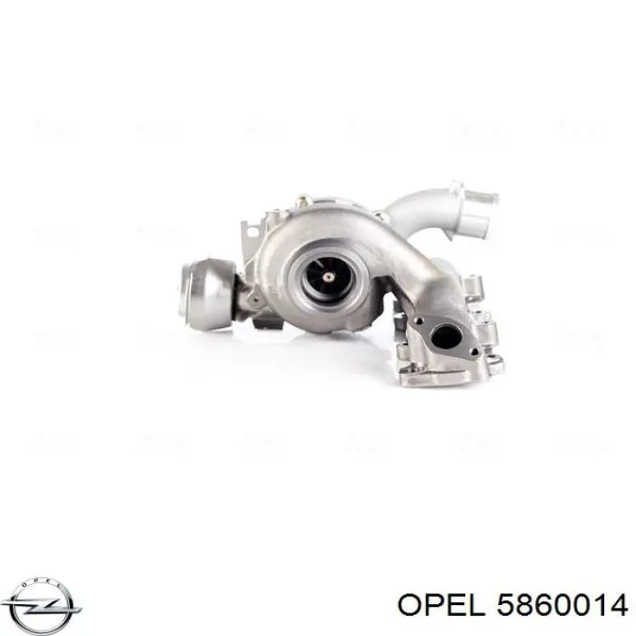 Турбонагнетатель Opel 5860014 цена, от 240.71 USD
