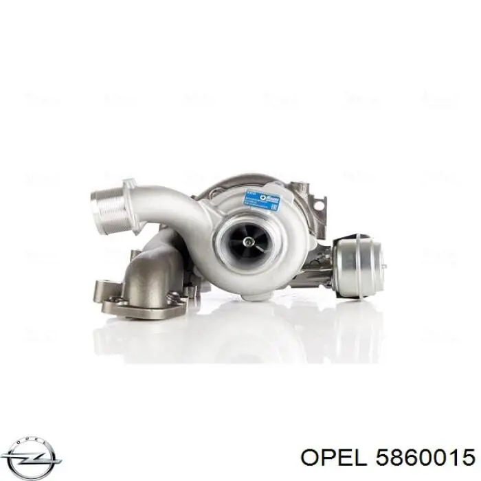 5860015 Opel турбина