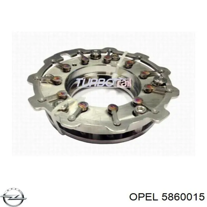 5860015 Opel Турбонаддув