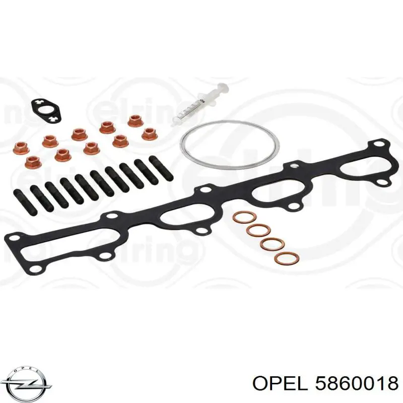 5860018 Opel turbina