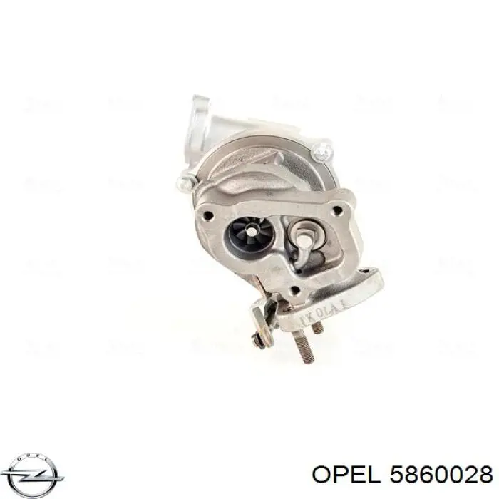 5860028 Opel turbina