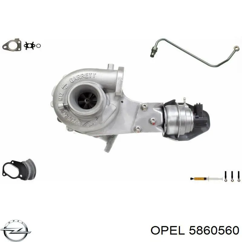 Купить 55566448 Opel Турбоком