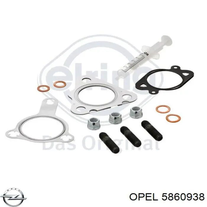 5860938 Opel turbina