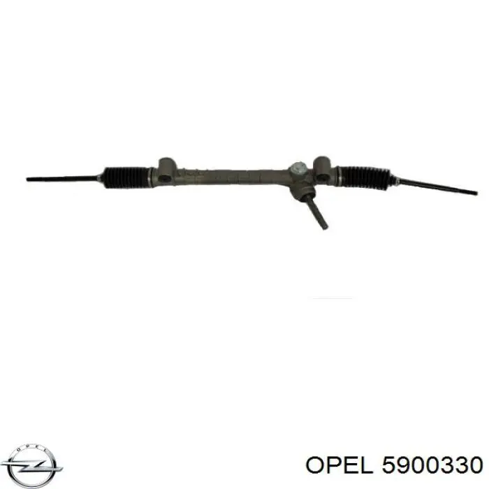 5900330 Opel cremalheira da direção