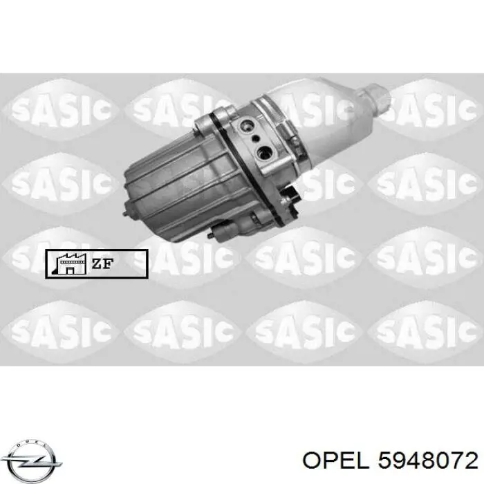 Купить 5948072 Opel Насос рулевого управления